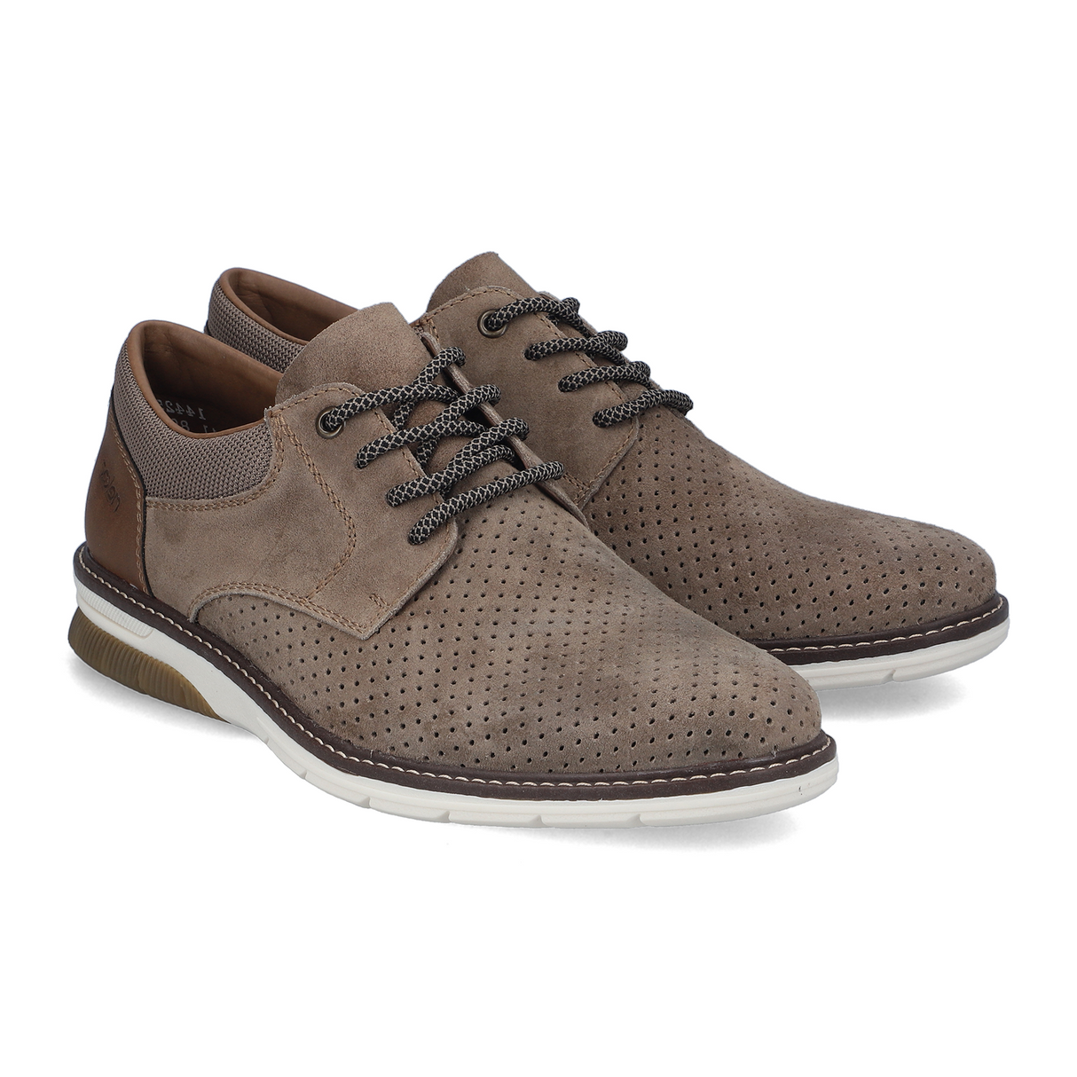 Rieker Dustin 25 Loafer (Men) - Cord/Nuss/Kiesel Dress-Casual - Loafer - The Heel Shoe Fitters