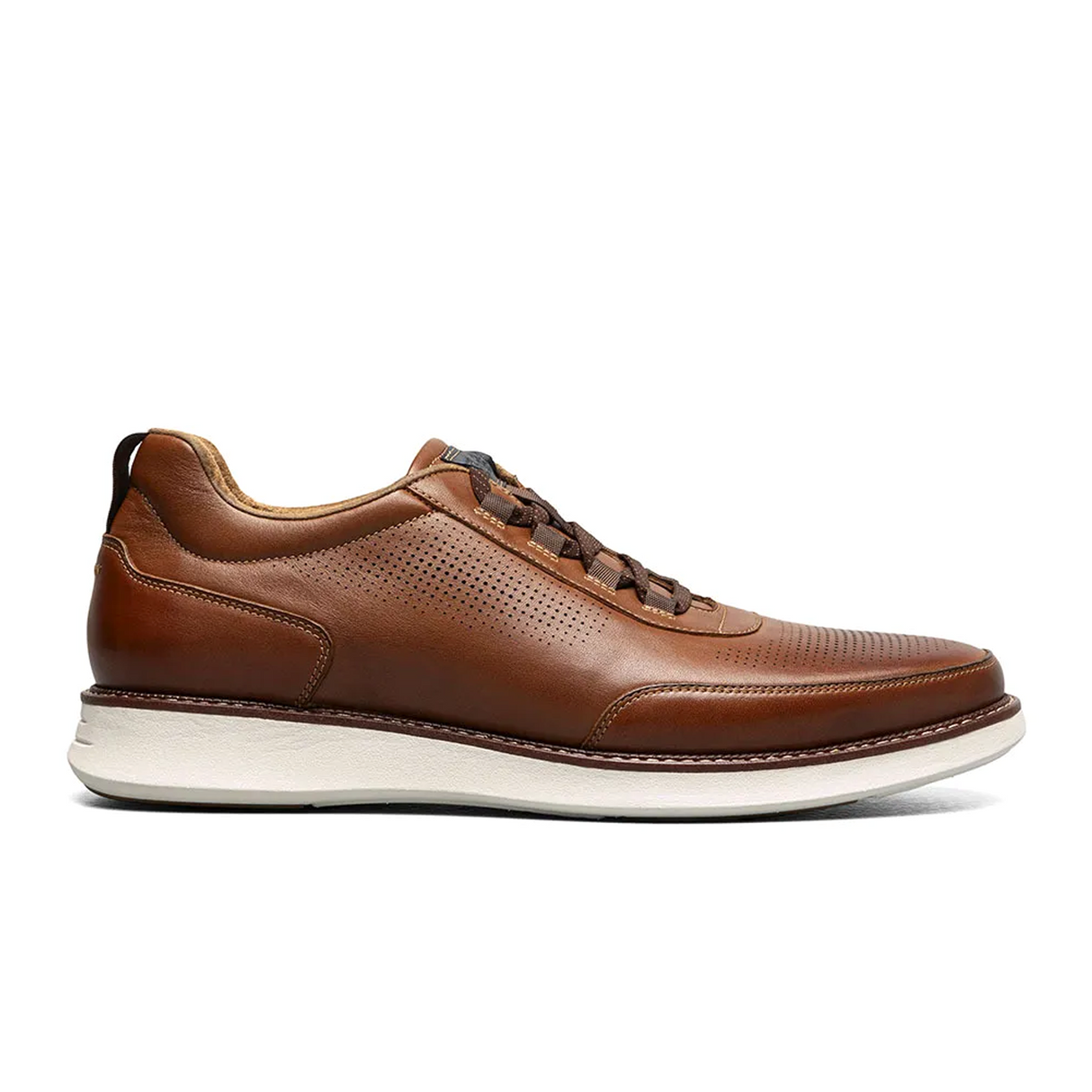 Florsheim Launch Elastic Lace Slip On (Men) - Cognac Multi