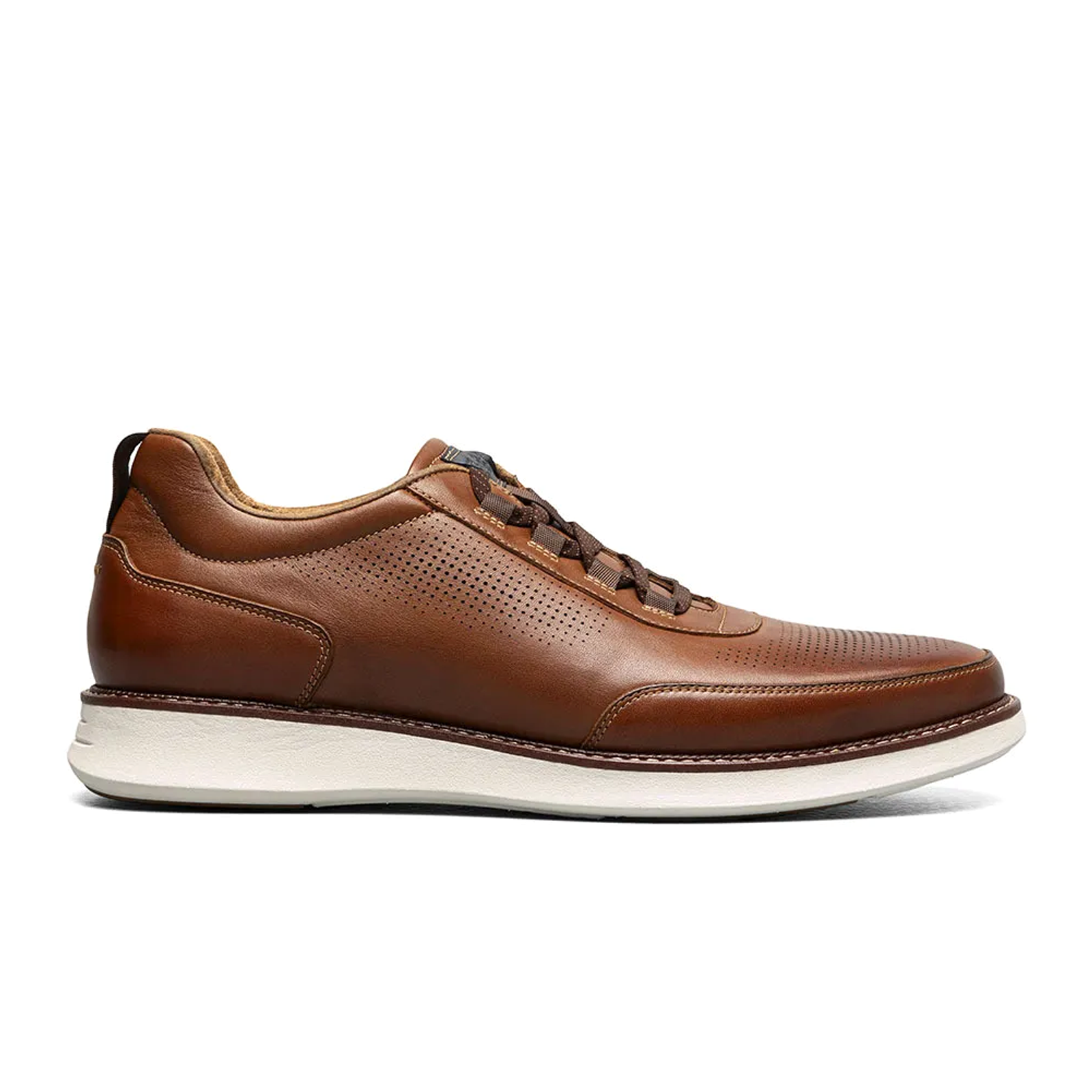 Florsheim Launch Elastic Lace Slip-On 12 Men's Cognac