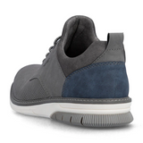 Rieker Dustin 50 Lace Up (Men) - Cenere/Denim/Rauch Dress-Casual - Oxford - The Heel Shoe Fitters