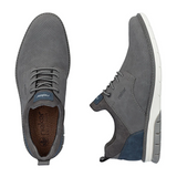 Rieker Dustin 50 Lace Up (Men) - Cenere/Denim/Rauch Dress-Casual - Oxford - The Heel Shoe Fitters
