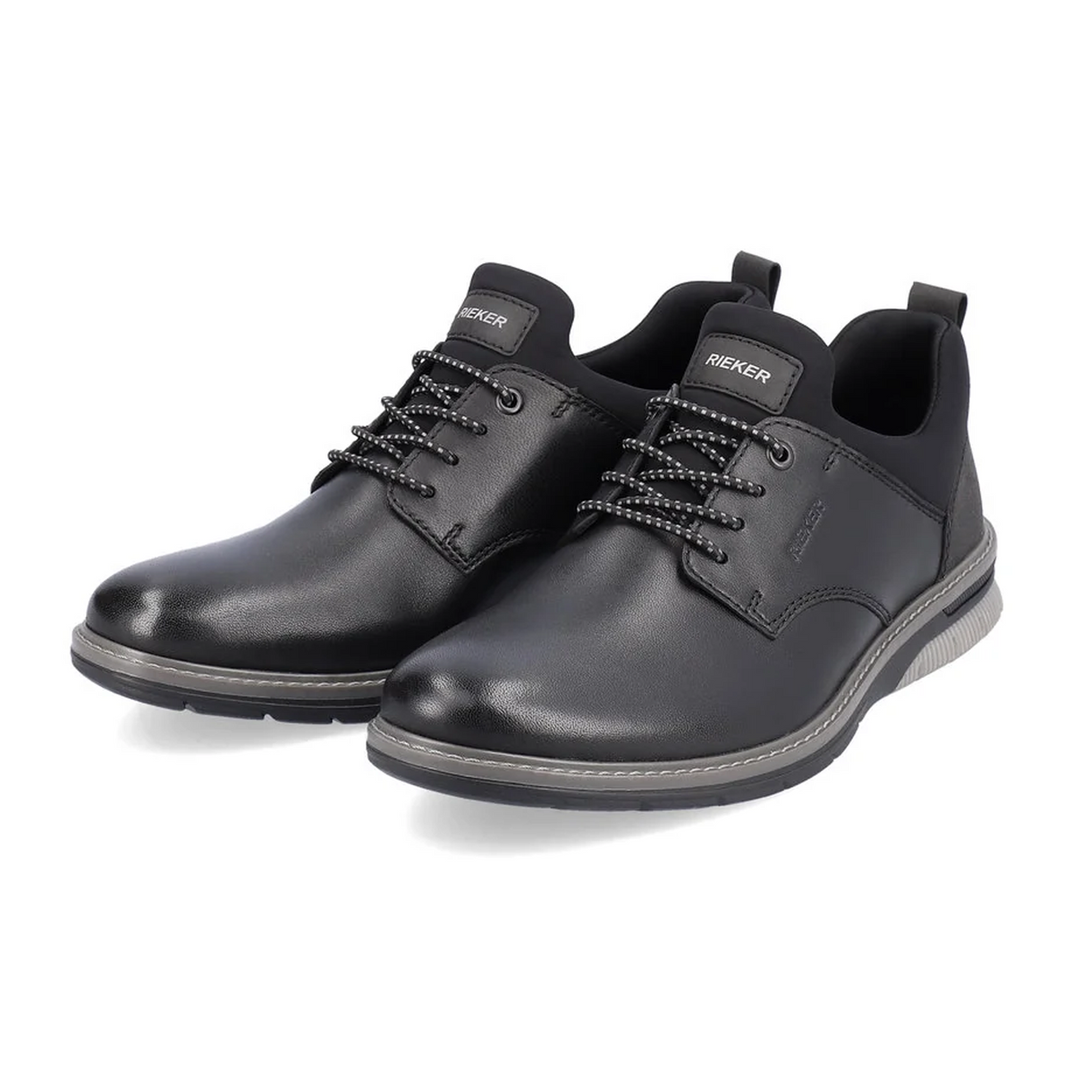 Rieker Dustin 54 (Men) - Black/Black/Black