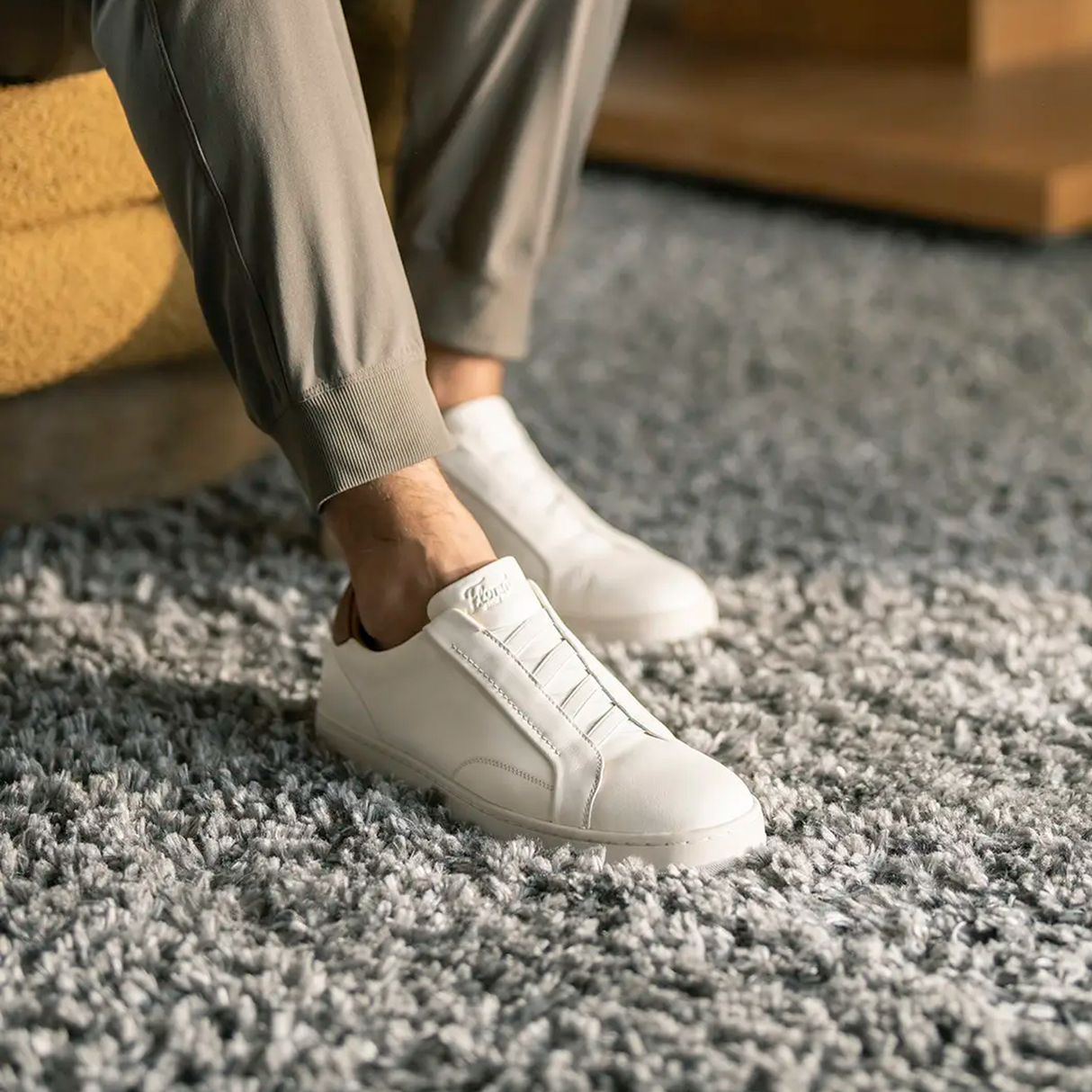 Florsheim Monopoli Elastic Lace To Toe Sneaker (Men) Athletic - Casual - Lace Up - The Heel Shoe Fitters