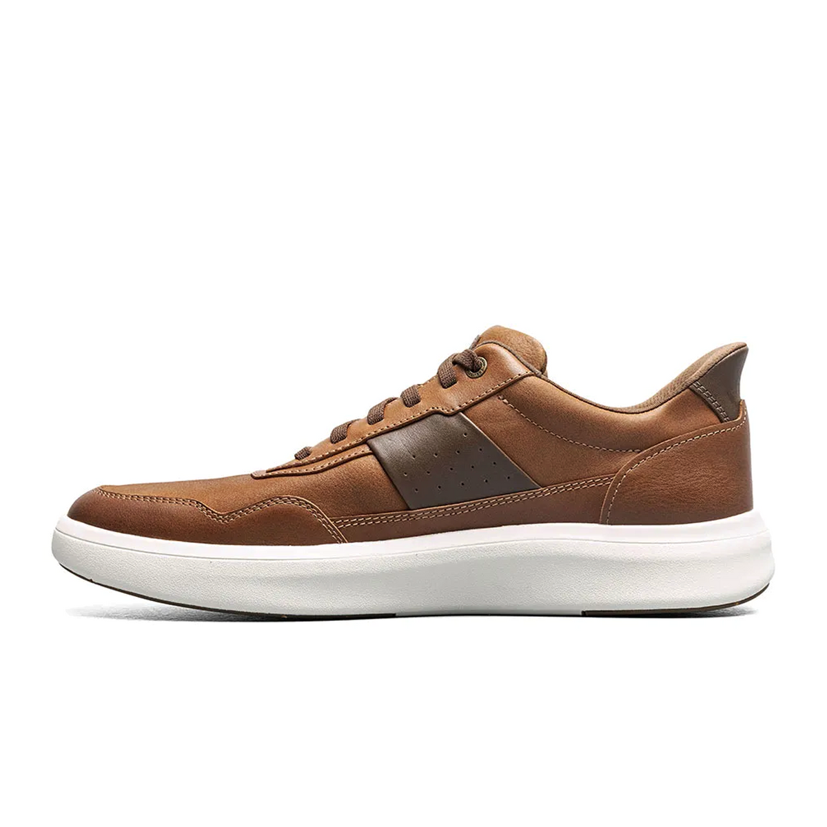 Florsheim Crosstour Causal Lace Up Hand Free (Men) - Cognac/Brown/White Sole Athletic - Casual - Lace Up - The Heel Shoe Fitters