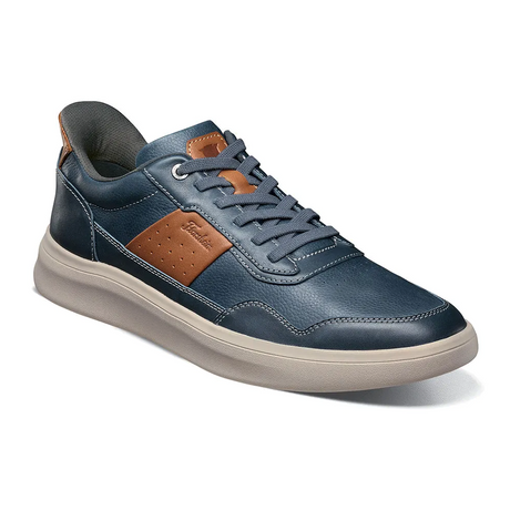 Florsheim Crosstour Causal Lace Up Hand Free (Men) - Navy/Cognac/Fossil Sole Athletic - Casual - Lace Up - The Heel Shoe Fitters