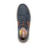 Florsheim Crosstour Causal Lace Up Hand Free (Men) - Navy/Cognac/Fossil Sole Athletic - Casual - Lace Up - The Heel Shoe Fitters