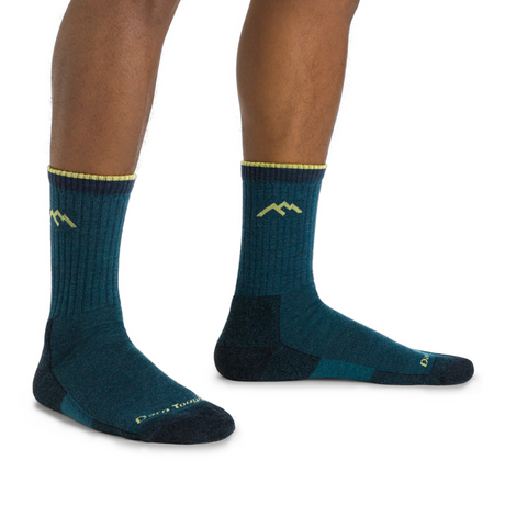 Darn Tough Hiker Midweight Micro Crew Sock with Cushion (Men) - Dark Teal Accessories - Socks - Performance - The Heel Shoe Fitters