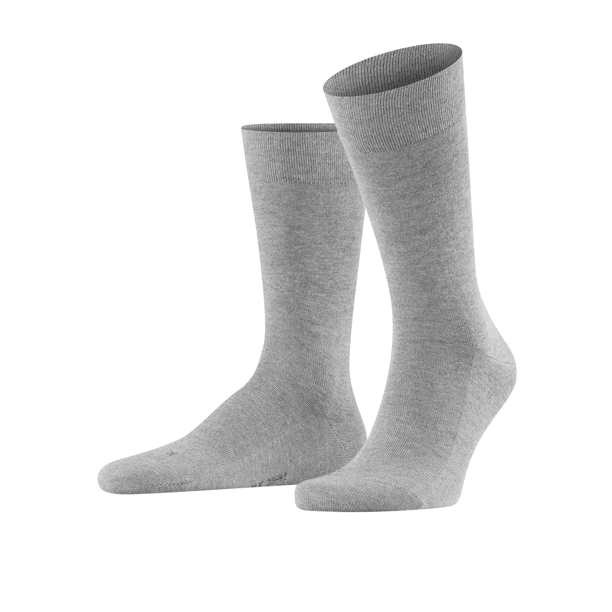 Falke Sensitive London Crew Sock (Men) - Light Grey Accessories - Socks - Lifestyle - The Heel Shoe Fitters