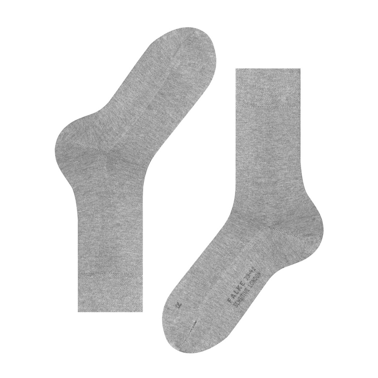 Falke Sensitive London Crew Sock (Men) - Light Grey Accessories - Socks - Lifestyle - The Heel Shoe Fitters