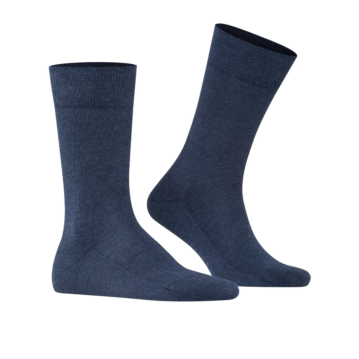 Falke Sensitive London Crew Sock (Men) - Navy Melange Accessories - Socks - Lifestyle - The Heel Shoe Fitters