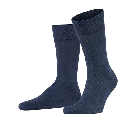 Falke Sensitive London Crew Sock (Men) - Navy Melange Accessories - Socks - Lifestyle - The Heel Shoe Fitters