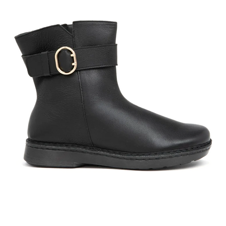 Naot Capri Boot (Women) - Black Leather Boots - Casual - Low - The Heel Shoe Fitters