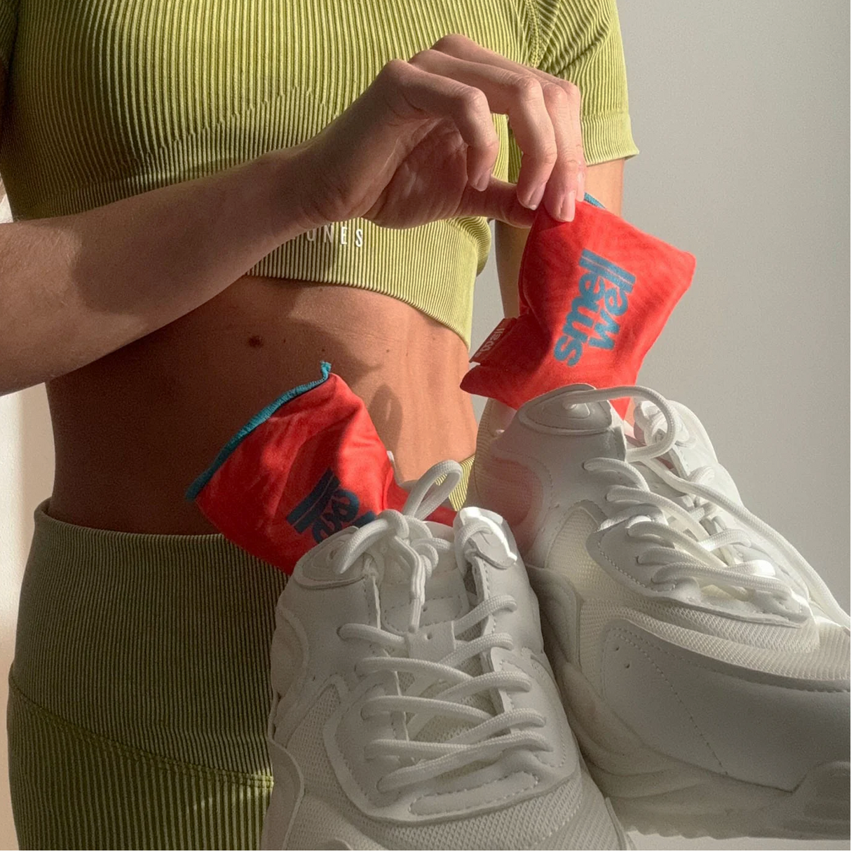 SmellWell Active Freshener Insert - Geometric Orange Accessories - Shoe Care - The Heel Shoe Fitters