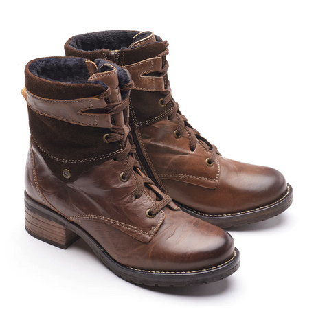 Dromedaris Kara Suede Ankle Boot (Women) - Chocolate Boots - Fashion - Mid Boot - The Heel Shoe Fitters