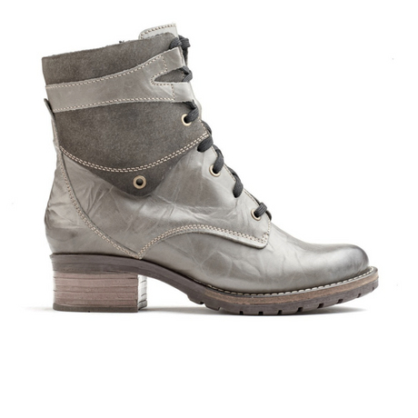 Dromedaris Kara Suede Mid Boot (Women) - Slate Boots - Fashion - Mid Boot - The Heel Shoe Fitters