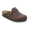 Birkenstock Boston Soft Footbed Narrow Clog (Unisex) - Habana Oiled Leather Dress-Casual - Clogs & Mules - The Heel Shoe Fitters