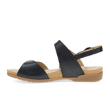 Dansko Ruthie Backstrap Sandal (Women) - Black