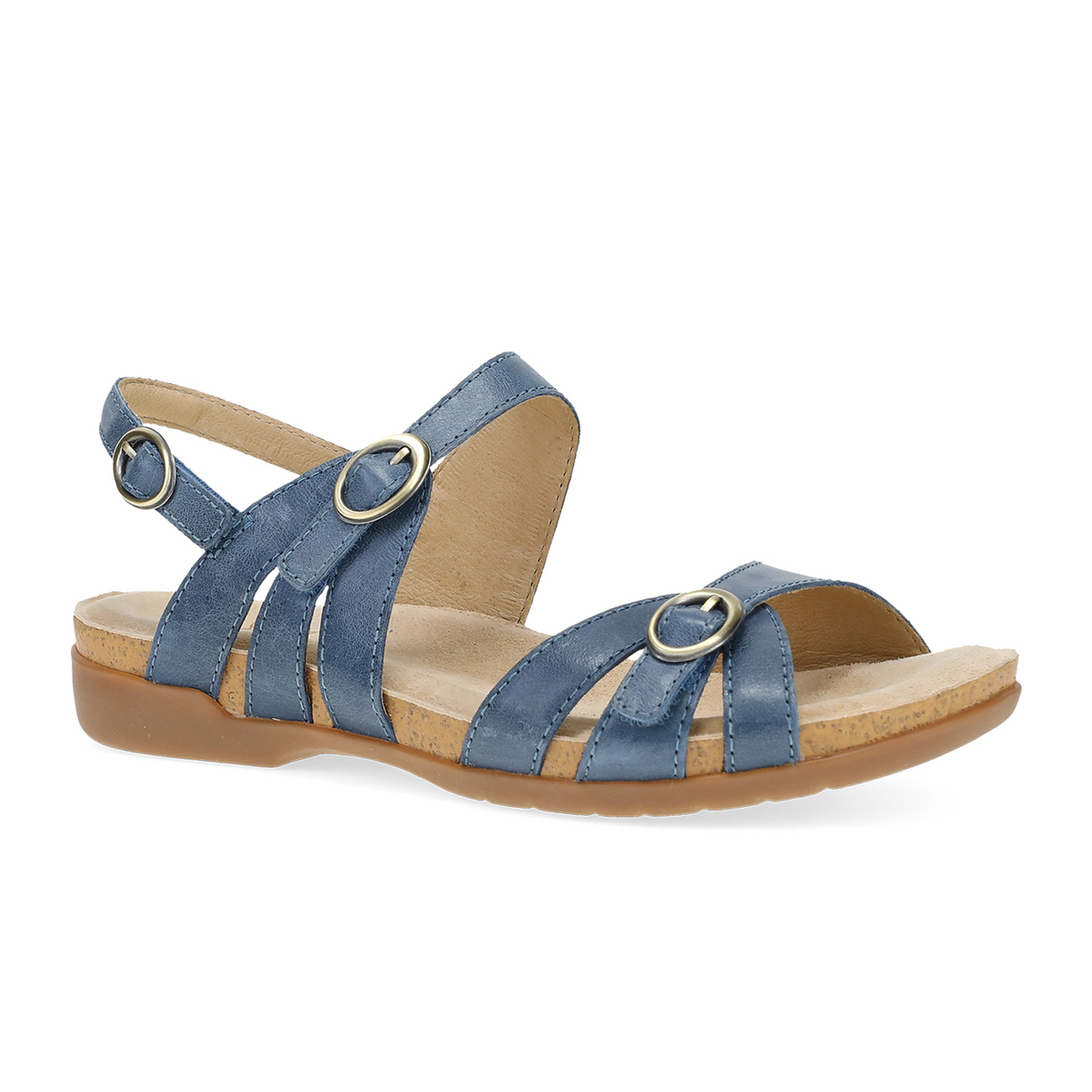 Dansko Ruthie Backstrap Sandal (Women) - Marine Sandal - Backstrap - The Heel Shoe Fitters