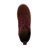 Naot Canoe Lace Up Boot (Women) - Cabernet Suede