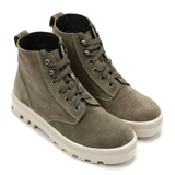 Naot Canoe Boot (Women) - Hunter Green Suede Boots - Casual - Low - The Heel Shoe Fitters