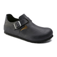 Birkenstock London Clog (Unisex) - Black Oiled Leather Dress-Casual - Clogs & Mules - The Heel Shoe Fitters