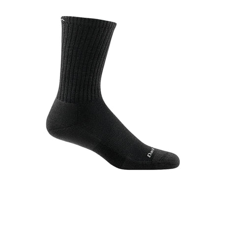 Darn Tough The Standard Lightweight Crew Sock (Men) - Black Accessories - Socks - Lifestyle - The Heel Shoe Fitters