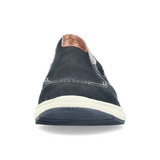 Rieker Reinhard 68 Slip On (Men) - Pazifik/Amaretto Dress-Casual - Slip On - The Heel Shoe Fitters