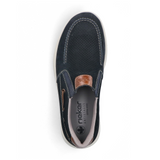 Rieker Reinhard 68 Slip On (Men) - Pazifik/Amaretto Dress-Casual - Slip On - The Heel Shoe Fitters