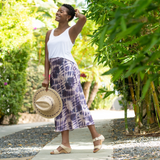 Dansko Tanya Wedge Sandal (Women) - Linen Milled Burnished Sandal - Heel/Wedge - The Heel Shoe Fitters