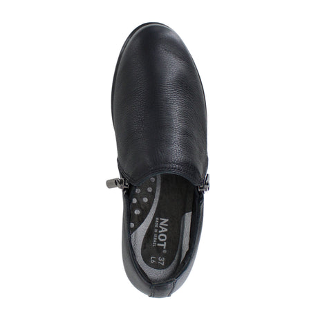 Naot Autan Slip On (Women) - Soft Black Leather Dress-Casual - Slip Ons - The Heel Shoe Fitters