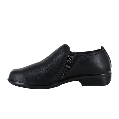 Naot Autan Slip On (Women) - Soft Black Leather Dress-Casual - Slip Ons - The Heel Shoe Fitters