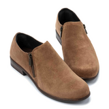Naot Autan Loafer (Women) - Brown Cedar Suede Boots - Casual - Low - The Heel Shoe Fitters