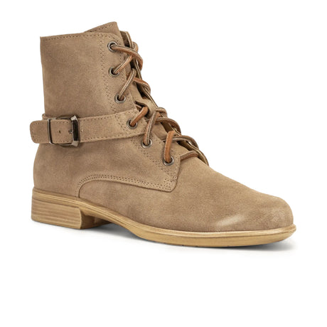 Naot Alize Ankle Boot (Women) - Almond Suede Boots - Fashion - Ankle Boot - The Heel Shoe Fitters