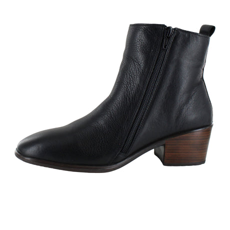 Naot Ethic Ankle Boot (Women) - Soft Black Leather Boots - Fashion - Ankle Boot - The Heel Shoe Fitters