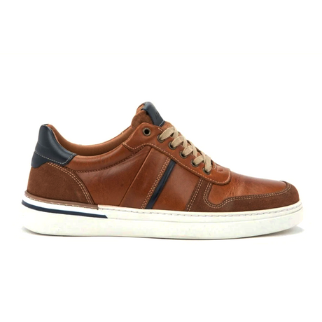 Naot Swift Sneaker (Men) - Brown/Navy Athletic - Casual - Lace Up - The Heel Shoe Fitters