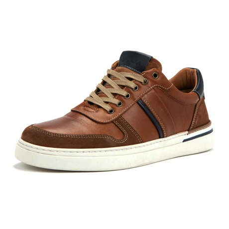 Naot Swift Sneaker (Men) - Brown/Navy Athletic - Casual - Lace Up - The Heel Shoe Fitters