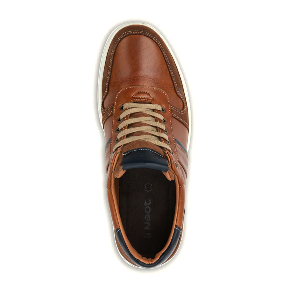Naot Swift Sneaker (Men) - Brown/Navy Athletic - Casual - Lace Up - The Heel Shoe Fitters
