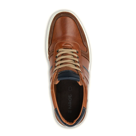 Naot Swift Sneaker (Men) - Brown/Navy Athletic - Casual - Lace Up - The Heel Shoe Fitters