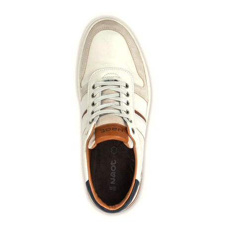 Naot Swift Sneaker (Men) - White/Brown/Navy Athletic - Casual - Lace Up - The Heel Shoe Fitters