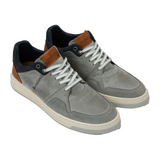 Naot Speed Sneaker (Men) - Gray/Navy/Brown Athletic - Casual - Lace Up - The Heel Shoe Fitters