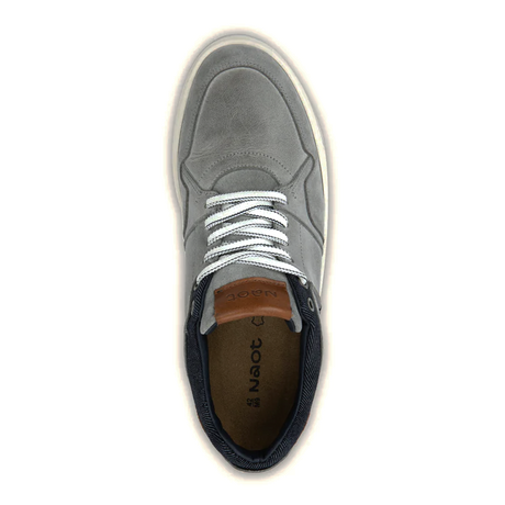 Naot Speed Sneaker (Men) - Gray/Navy/Brown Athletic - Casual - Lace Up - The Heel Shoe Fitters