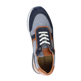 Naot Boost Sneaker (Men) - Blue/Brown Combo