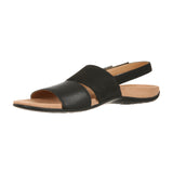 Vionic Morro Backstrap Sandal (Women) - Black Leather Sandals - Backstrap - The Heel Shoe Fitters