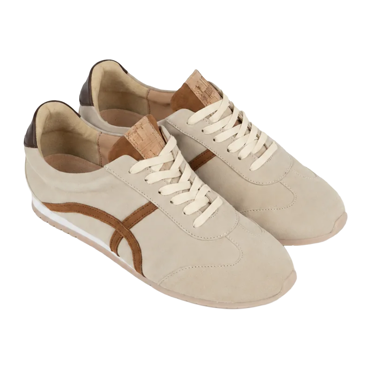 Naot Haven Sneaker (Women) - Beige/Cream/Brown