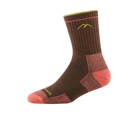 Darn Tough Hiker Midweight Micro Crew Sock with Cushion (Women) - Earth Accessories - Socks - Performance - The Heel Shoe Fitters