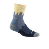 Darn Tough Treeline Midweight Micro Crew Sock with Cushion (Women) - Light Denim Accessories - Socks - Performance - The Heel Shoe Fitters