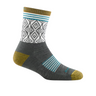 Darn Tough Sobo Lightweight Micro Crew Sock with Cushion (Women) - Gray Accessories - Socks - Performance - The Heel Shoe Fitters