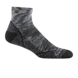 Darn Tough Light Hiker 1/4 Lightweight with Cushion (Men) - Space Gray Accessories - Socks - Performance - The Heel Shoe Fitters