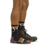 Darn Tough Sunset Ridge Lightweight Micro Crew Sock with Cushion (Men) - Charcoal Accessories - Socks - Performance - The Heel Shoe Fitters