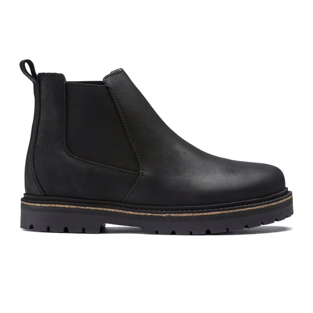 Birkenstock Stalon Narrow Chelsea Boot (Women) - Black Oiled Nubuck Boots - Casual - Mid - The Heel Shoe Fitters